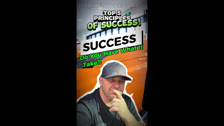 Unlock Your Full Potential: Top 5 Principles Of Success