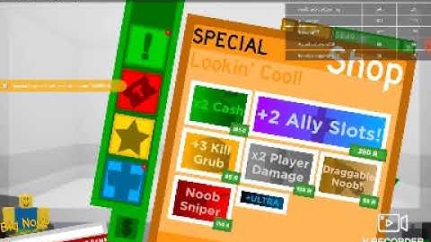 I am trying to smack this noob! In Roblox noob smacking simulator!