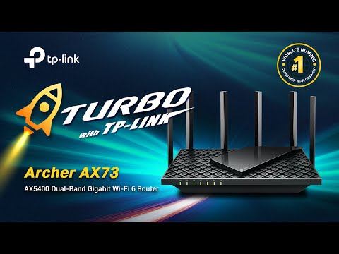 ARCHERAX73 - Routeur TP-Link Archer AX73 AX5400 Gigabit 6 