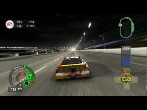 NASCAR 07 (PS2 Gameplay)
