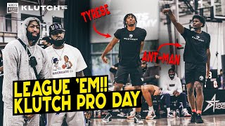 Klutch Pro Day Access: Anthony Edwards, Tyrese Maxey look NBA READY in front of LeBron, AD, Quavo!