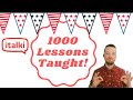 I Taught 1000 Lessons on iTalki - Here's What I Learned | iTalki Milestones