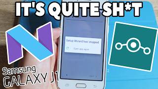 Installing Android 7 on the Galaxy J1 (2015) (Custom ROM) screenshot 1