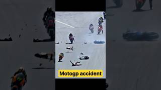 motogp bike accident fully bikes damaged. #trending #ytshorts #shorts #bike