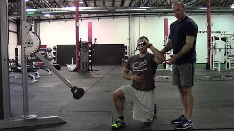 HighPerformanceHandbook.com: Half-Kneeling Cable External Rotation at 90 Degrees - Scapular Plane