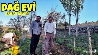 DAĞ EVİNDE EV İÇİNDE VE BAHÇEDE BAHAR TEMİZLİĞİ YAPTIK - TERTEMİZ BİR BAŞLANGIÇ İÇİN BİSMİLLAH DEDİK