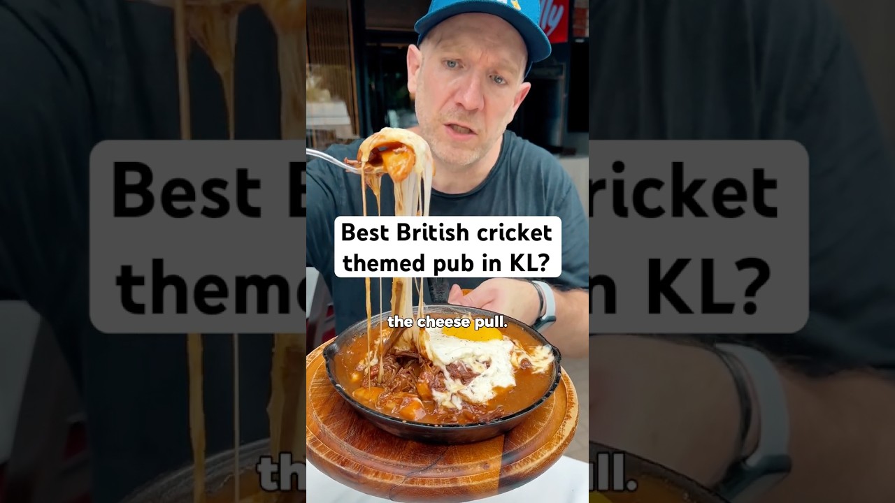 British cricket-themed pub in Bukit Damansara serving way more than just fish & chips!  