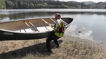 How to Carry a Canoe   Solo