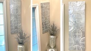 Elegant Home Decor You Should MAKE Instead of BUY || Wall Decor Using DOLLAR TREE Peel & Stick Tiles