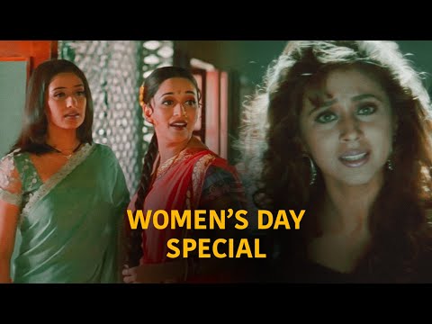 Women's Day Special Scene | Madhuri Dixit | Manisha Koirala | Best In Bollywood