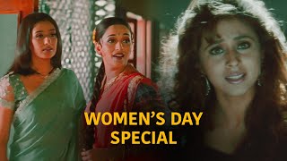 Women&#39;s Day Special Scene | Madhuri Dixit | Manisha Koirala | Best In Bollywood