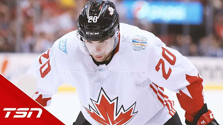 Tavares joins Team Canada, skates on top line