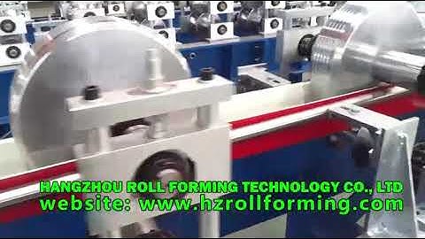 Rectangular Downspout Forming Machine