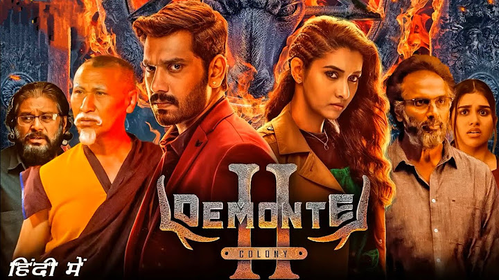 Demonte Colony 2 Full Movie In Hindi Dubbed || Arulnithi, Priya Bhavani Shankar || Review & facts
