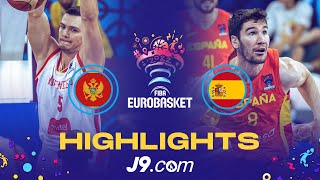 Montenegro 🇲🇪 - Spain 🇪🇸 | Game Highlights