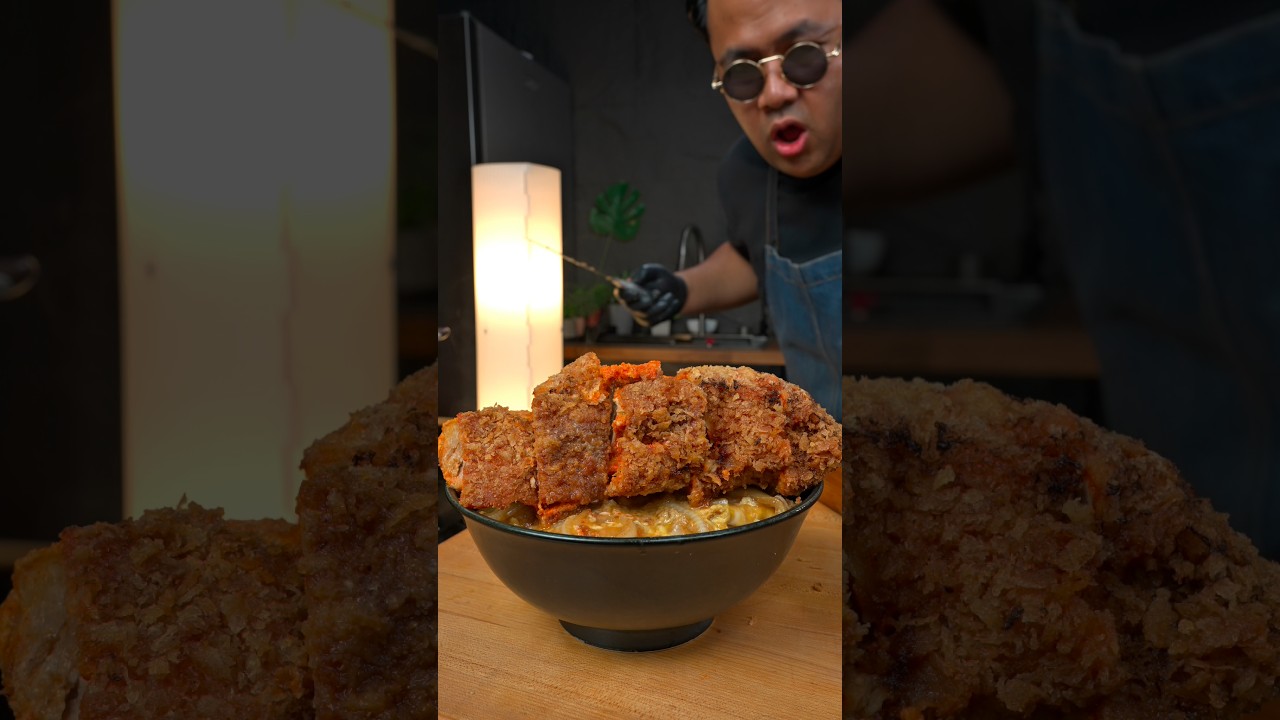 Tonkatsu Paprika #food #shorts