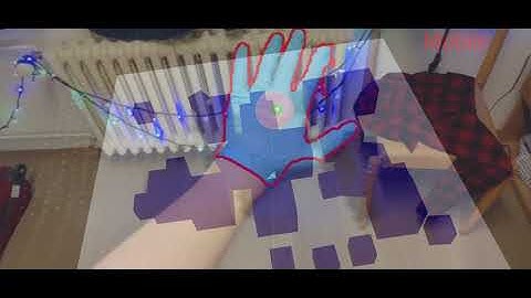 Android VR with Hand Tracking - Threshold demo #1