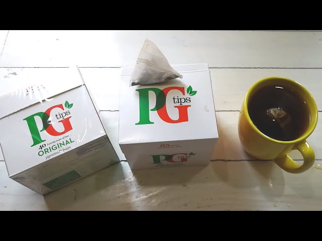 PG tips Pyramid Tea Bags Black Tea - 40 CT