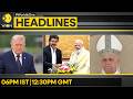 US Delegation To Visit India Next | Pope Voices Concern Over Ukraine War | WION Headlines