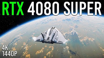 Star Citizen DESTROYS RTX 4080 SUPER! Nvidia RTX 4080 SUPER GPU Benchmark Test