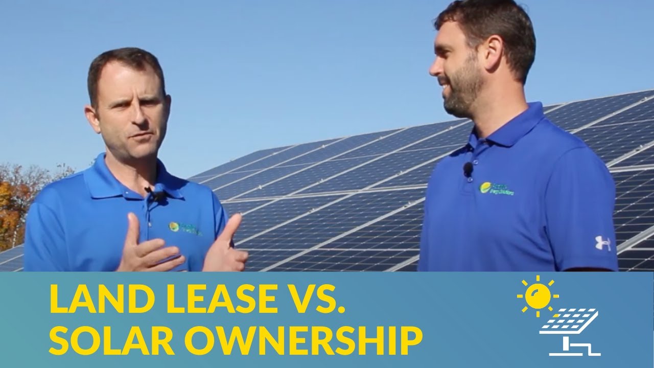 What you should know about leasing your land to a solar developer - YouTube