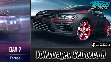 Need For Speed No Limits: Volkswagen Scirocco R | Blackridge Breakout (Day 7 - Escape)
