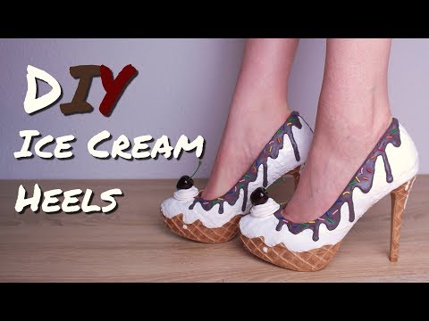 ice cream high heels