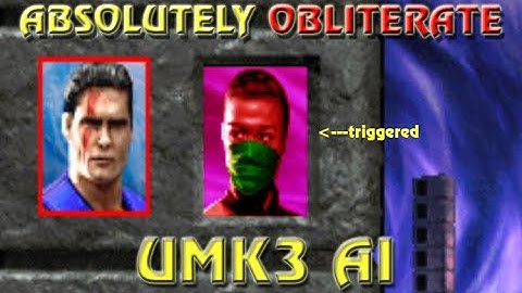 How to DESTROY the insane AI in UMK3!