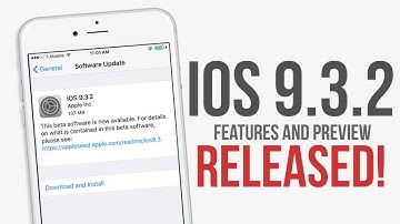 iOS 9.3.2 Released! Features and Overview on IPhone 6