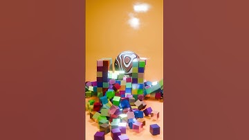 cube destroy #satisfying #blender #animation #blender3d #satisfyingvideo #3d