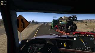 American Truck Simulator a Flying Trucks clip