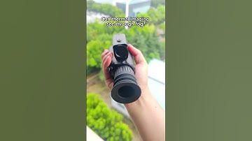 Can thermal imaging see through fog? #outdoors #hog #thermal #adventure #sniper #scope #shoot