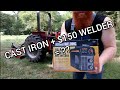 Welding Cast Iron w/ the CHEAPEST HARBOR FREIGHT WELDER