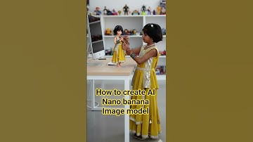 How to create AI nano banana 🍌 image model |  #nanobanana #ai #gemini #nanobananafigure #trendingai