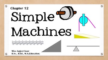Standard: VI, Subject: Science, Topic: Simple Machines.