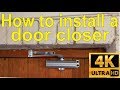How to install an automatic door closer