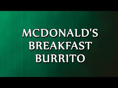 McDonald's Breakfast Burrito | RECIPES | EASY TO LEARN