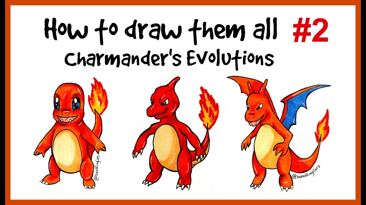 Featured image of post How To Draw Charmander Evolution