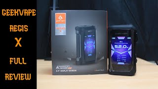 Geekvape Aegis X Full Review