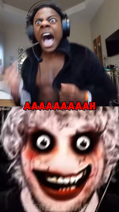 IShowSpeed gets jumpscared on Omegle💀 #ishowspeedshorts #ishowspeedfunnymoments