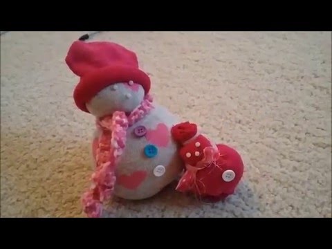 Video: Hoe Maak Je Stoffen Sneeuwpoppen