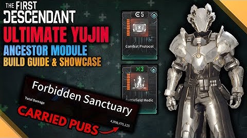 Ultimate Yujin is BONKERS - Build Guide - High DPS/Support Build That Works!! | The First Descendant