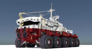 Arctic Exploration Vehicle Bedrock map + download