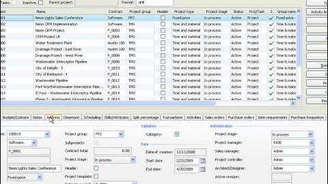 Dynamics AX Demo: Project Setup & Planning