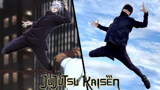 (jujutukaisen) gojosatoru parkour