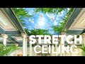 Stretch ceiling india  what is stretch ceiling  interior design tips  false ceiling ideas