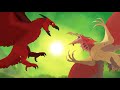 Rodan vs quetzalcoatl  monster fights  dinomania  godzilla cartoons