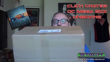Click Crates DC Mega Box Unboxing