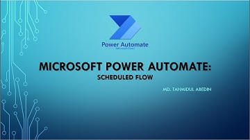 Microsoft Power Automate: Scheduled Flow