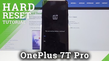 Hard Reset OnePlus 7T Pro - Remove Screen Lock Tutorial